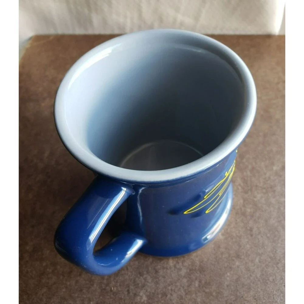 2007 JIMMIE JOHNSON #48 Blue RELIEF CERAMIC MUG 15 oz NASCAR Racing Team NEW NOS